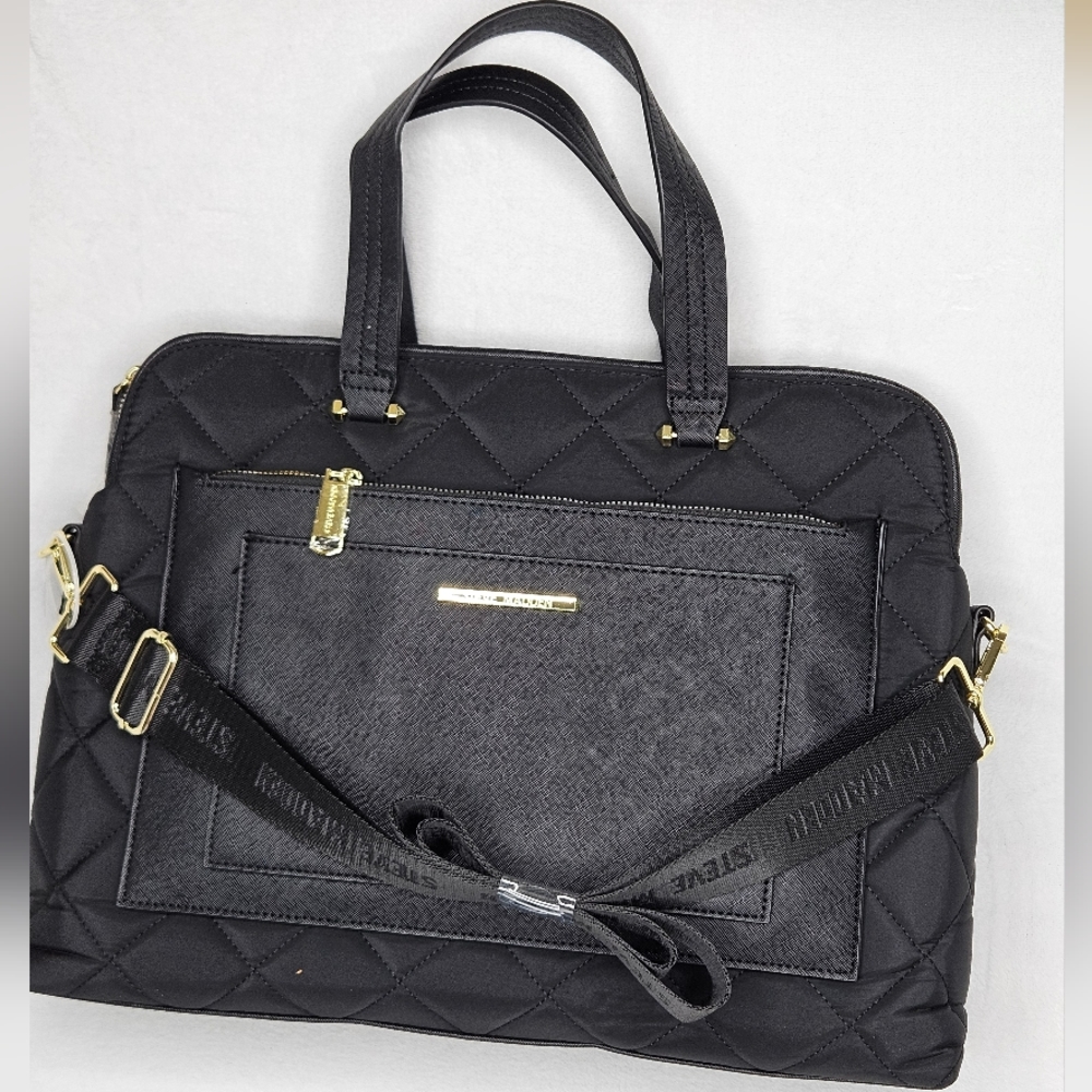 *NEW* Steve Madden Laptop Briefcase Tote Bag